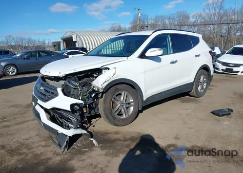 2017 Hyundai Santa Fe Sport 2.4L from USA, damaged, VIN 5NMZUDLB4HH041534